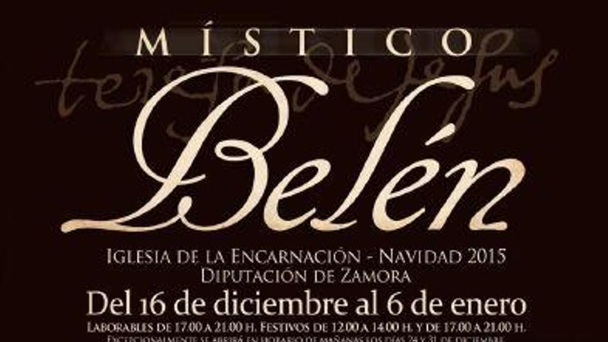 Cartel de la exposición &quot;Místico Belén&quot;