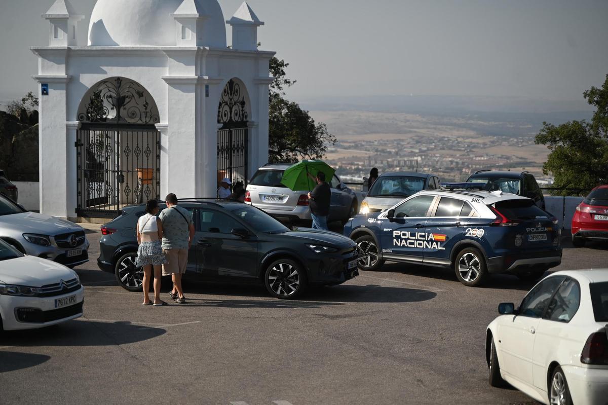 Ambiente previo al eclipse en Cáceres Ambiente previo al eclipse en Cáceres