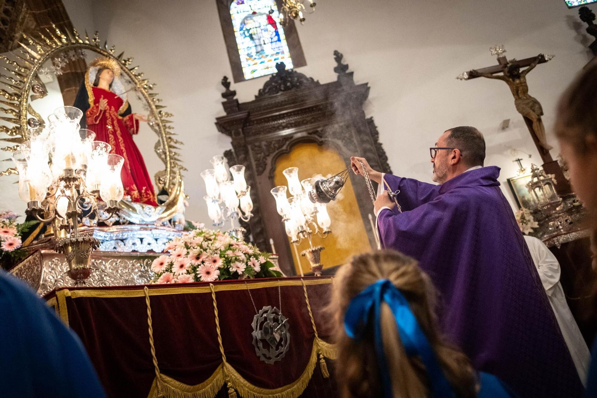 Procesión Nuestra Señora de los Dolores desde La Concepción de La Laguna