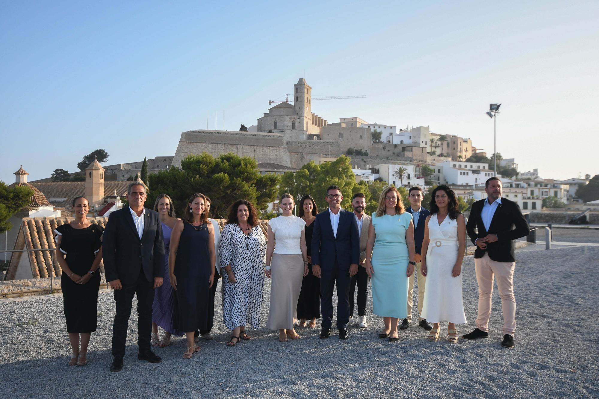 Galería de imágenes de la visita de Marha Prohens a Ibiza y Formentera