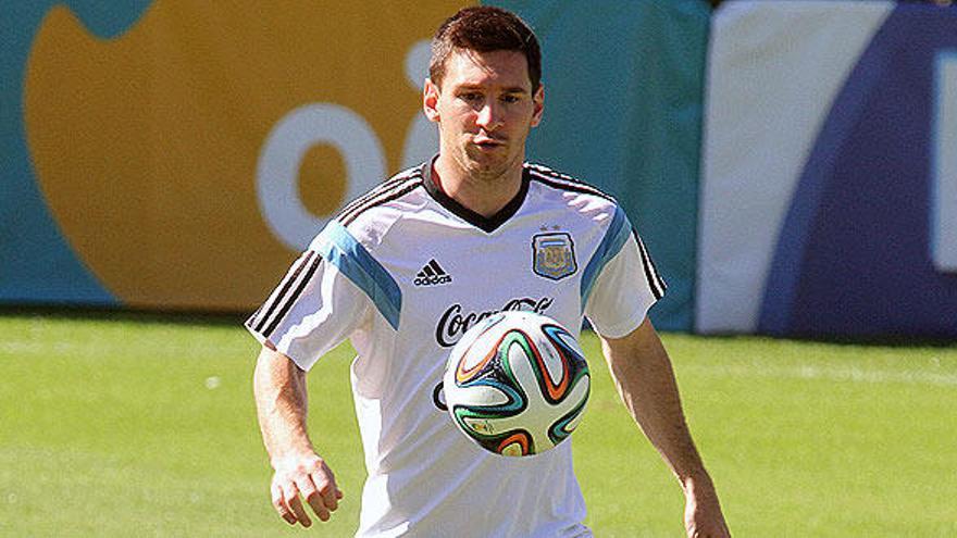 Messi celebra su primera década con la selección argentina