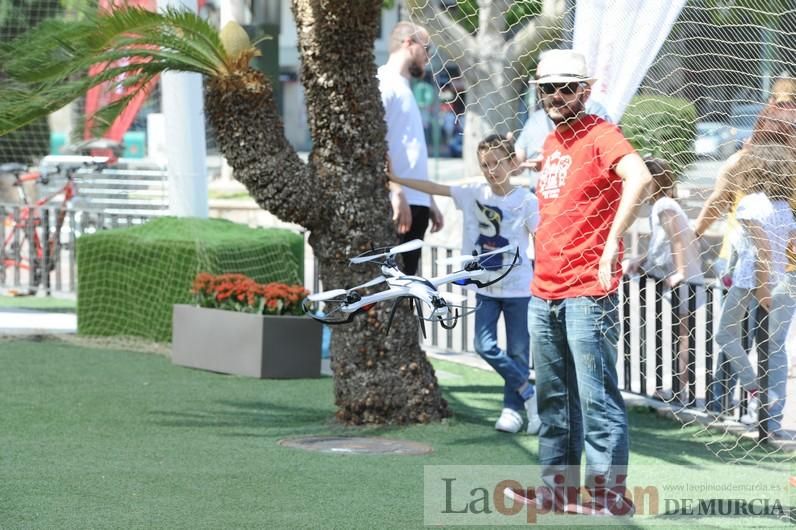 Drones y realidad virtual en la Plaza Circular de Murcia