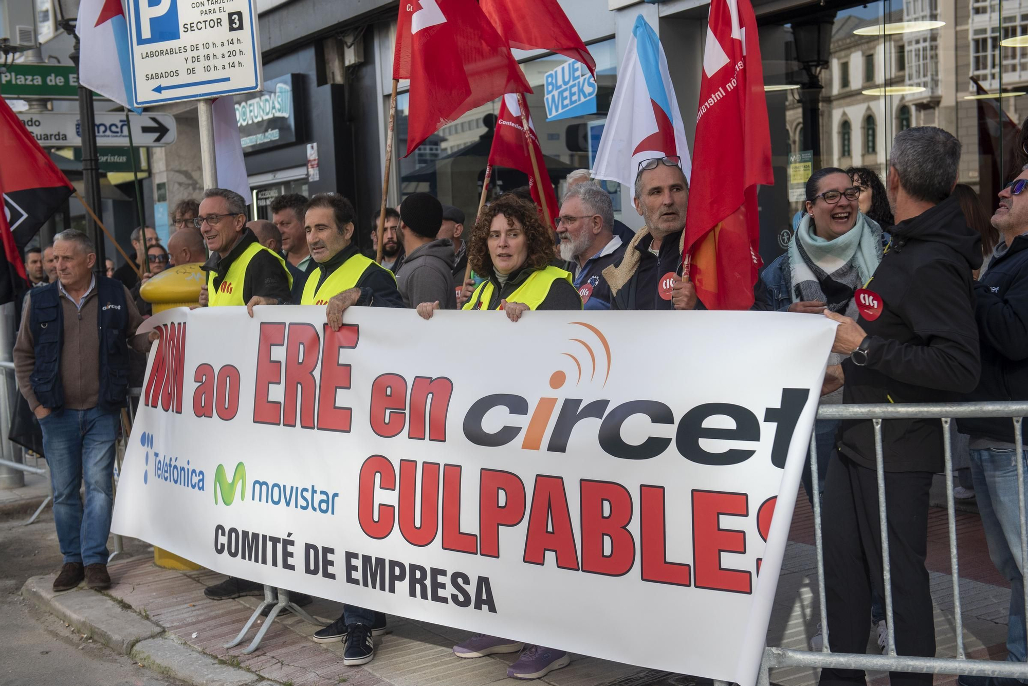 Circet, que cuenta con 400 empleados en Galicia, anuncia un ERE para el 30% de la plantilla