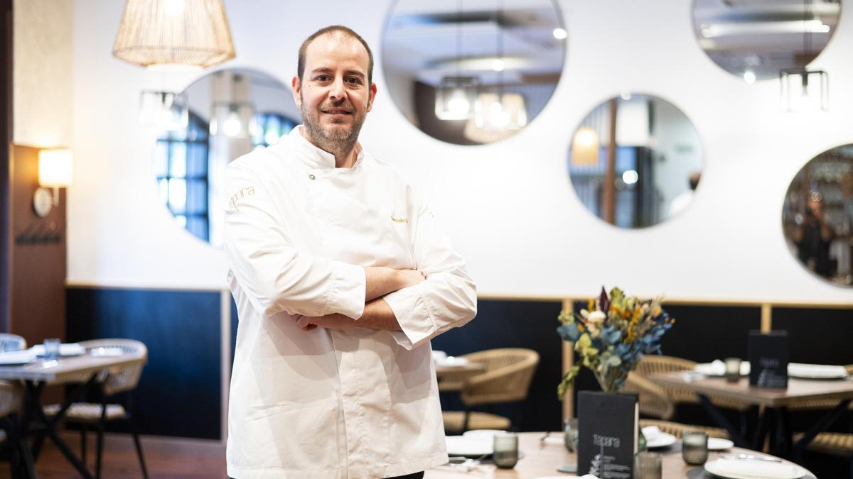 Gonzalo Serrano, chef y gerente del restaurante Tápara.