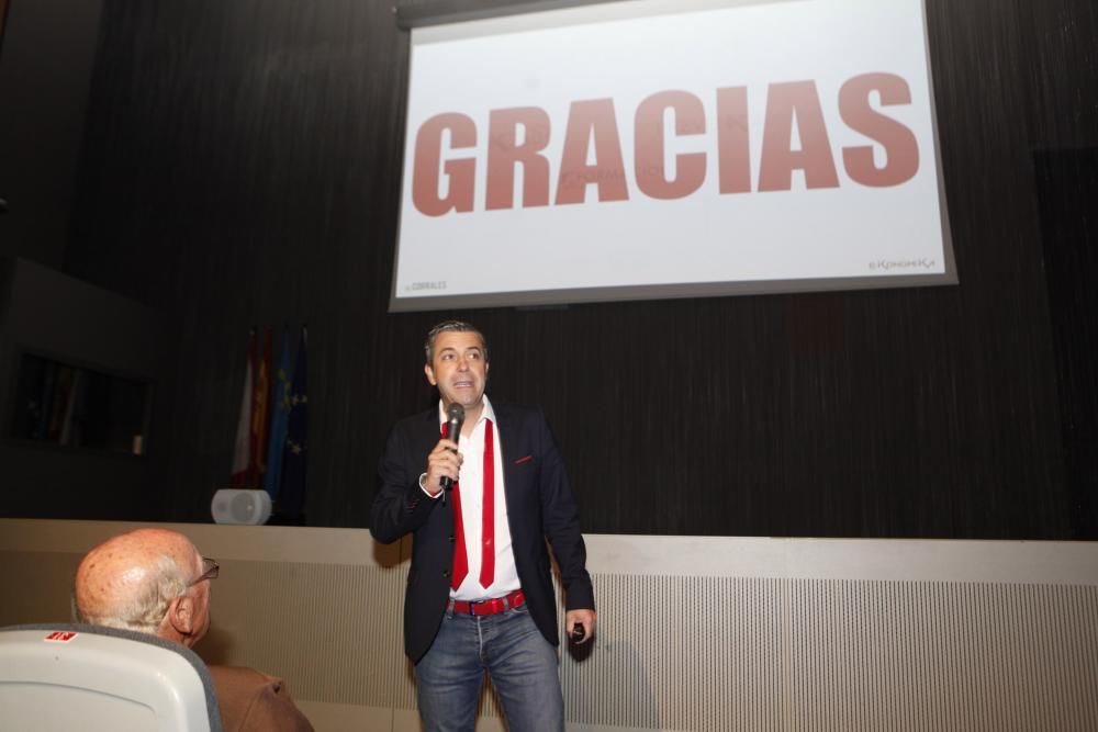 Acto del grupo de empresas Ekonomika en Gijón