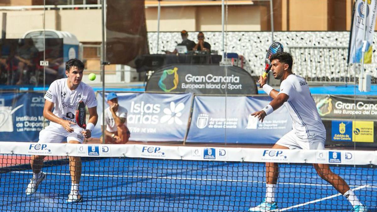 Pablo Cardona y Diego Gil, una de las parejas finalistas del FIP Gran Canaria.