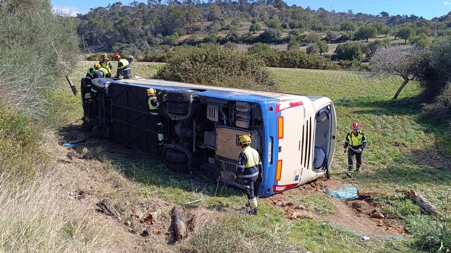 El chófer del autobús siniestrado en Sant Llorenç da negativo en alcohol y drogas