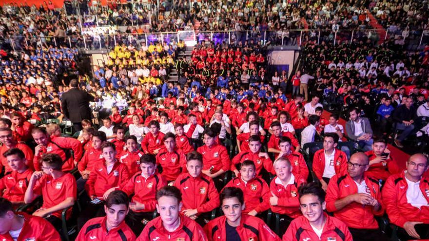 Gala del Fútbol Provincial el año pasado en la Ciudad Deportiva de La Nucía