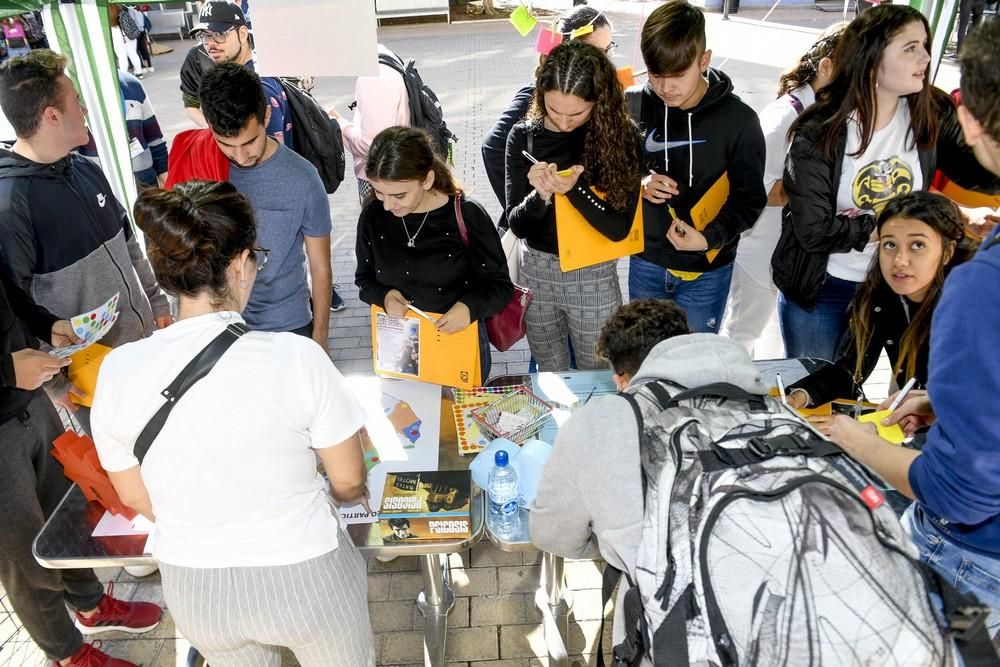 Talleres participativos 'Descubre tu vocación' en la Facultad de Geografía e Historia de la ULPGC