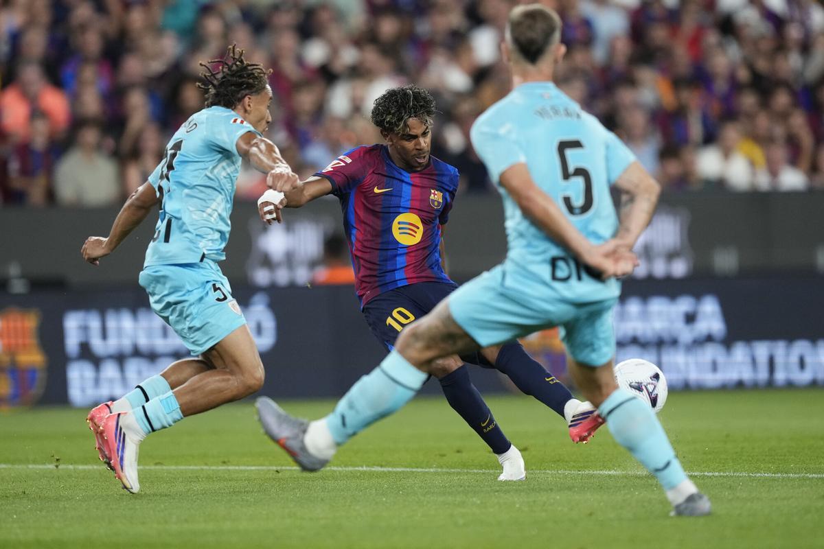LaLiga EA Sports: Barcelona - Athletic, en imágenes.