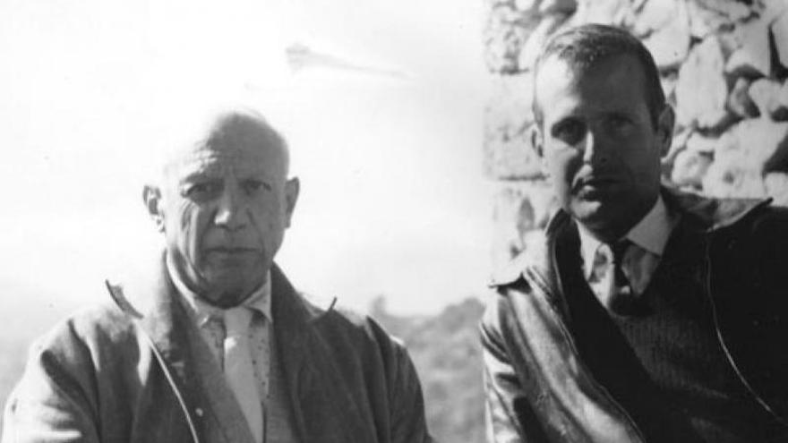 Richardson, con Picasso.