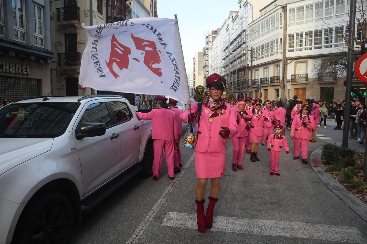 Imágenes del sábado de Carnaval en A Coruña