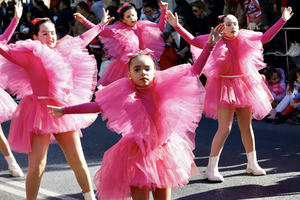 Desfile de Papá Noel en Murcia, en imágenes