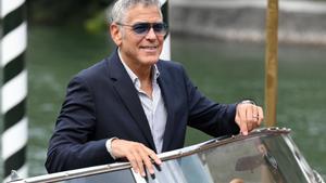 George Clooney llega al Festival de Cine de Venecia