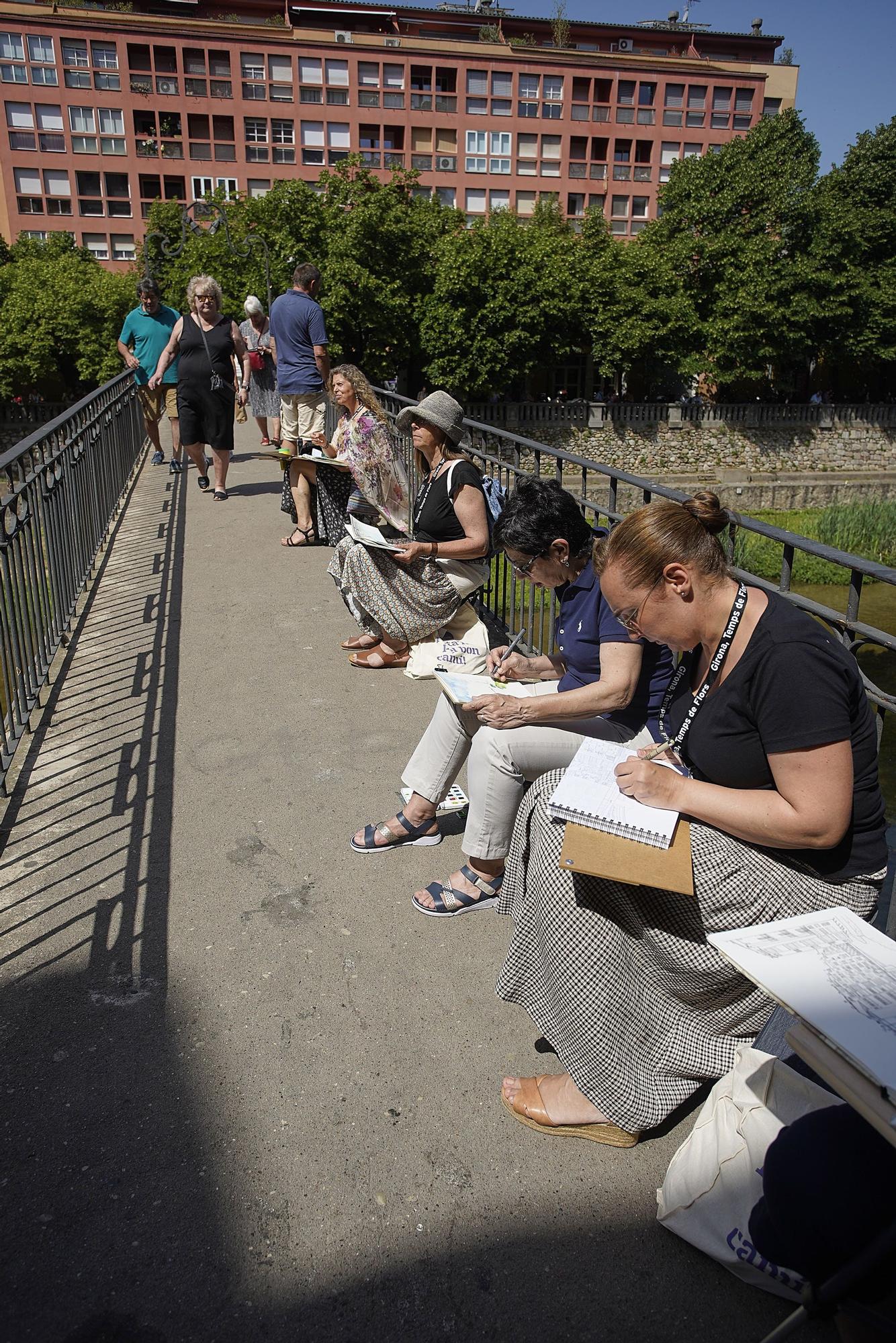 Trobada d’Urban Sketchers a la ciutat de Girona