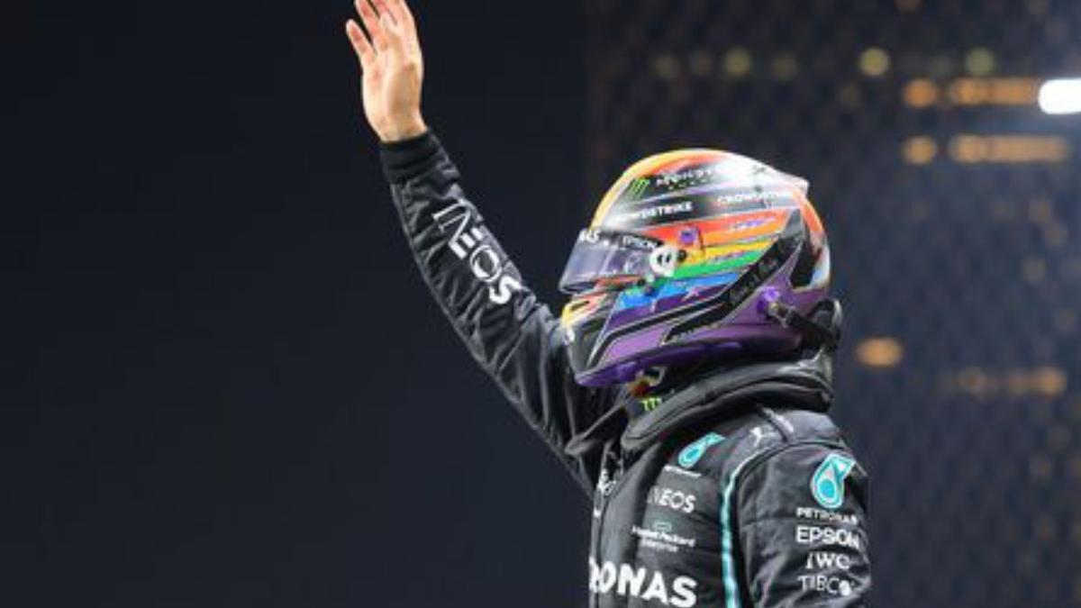 Hamilton, ahir a Abu Dhabi.  | EFE/GIUSEPPE CACACE