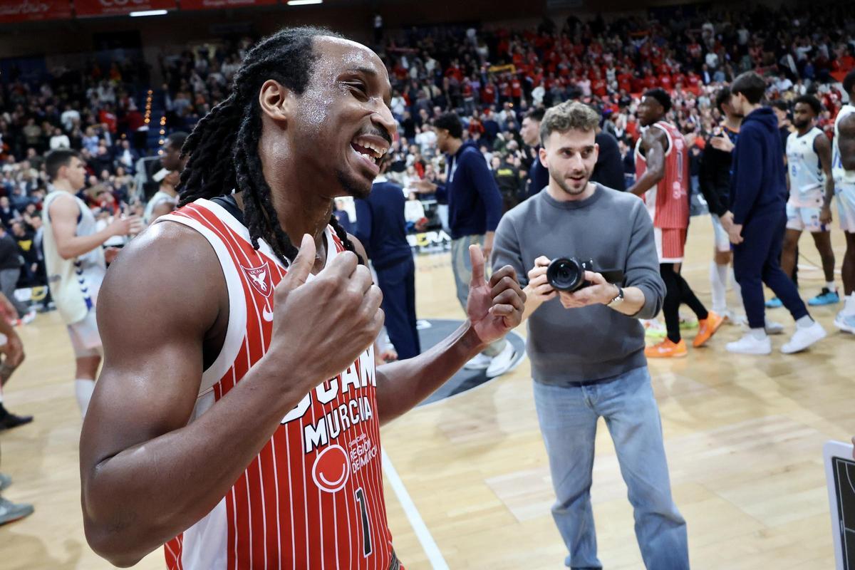 Las mejores imágenes de la victoria del UCAM Murcia frente al Valencia Las mejores imágenes de la victoria del UCAM Murcia frente al Valencia