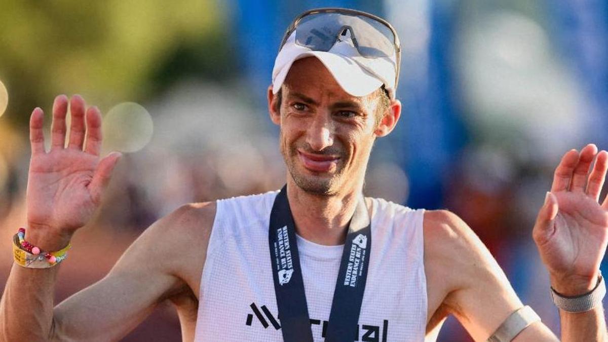 Kilian Jornet, en la pasada Western States