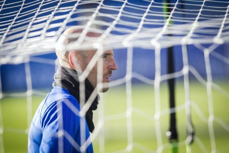 Entrenamiento de puertas abiertas del Real Zaragoza