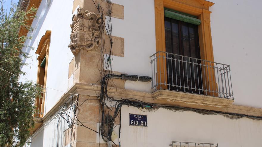 El cableado del recinto histórico de Lorca tiene los días contados