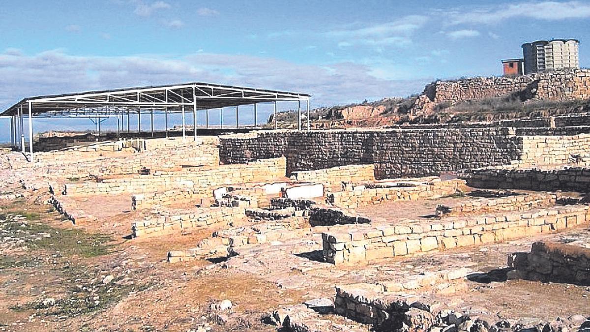 Yacimiento arqueológico de Celsa, en Velilla de Ebro, en la provincia de Zaragoza.