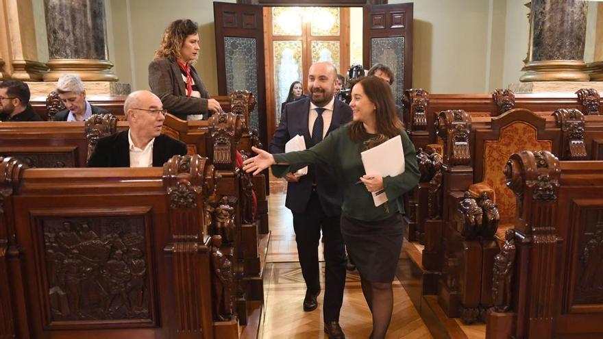 Inés Rey quiere negociar los presupuestos de 2027 con un BNG que le reprocha que "no cumplió los de 2026"