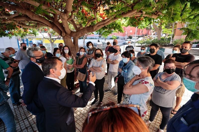 Presentación de obras de accesibilidad en Tío Pino