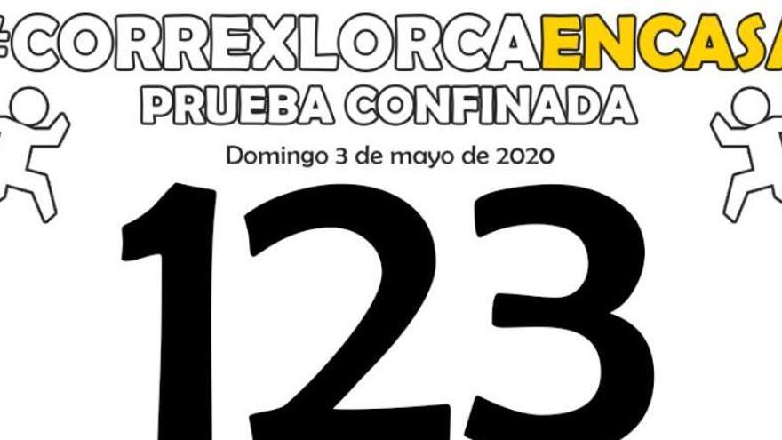 La carrera Corre X Lorca se celebrará este año en el confinamiento