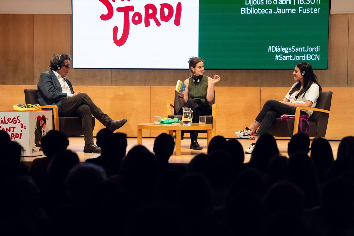 Sandro Veronesi y Lucía Solla Sobra, moderados por la periodista Carlota Rubio