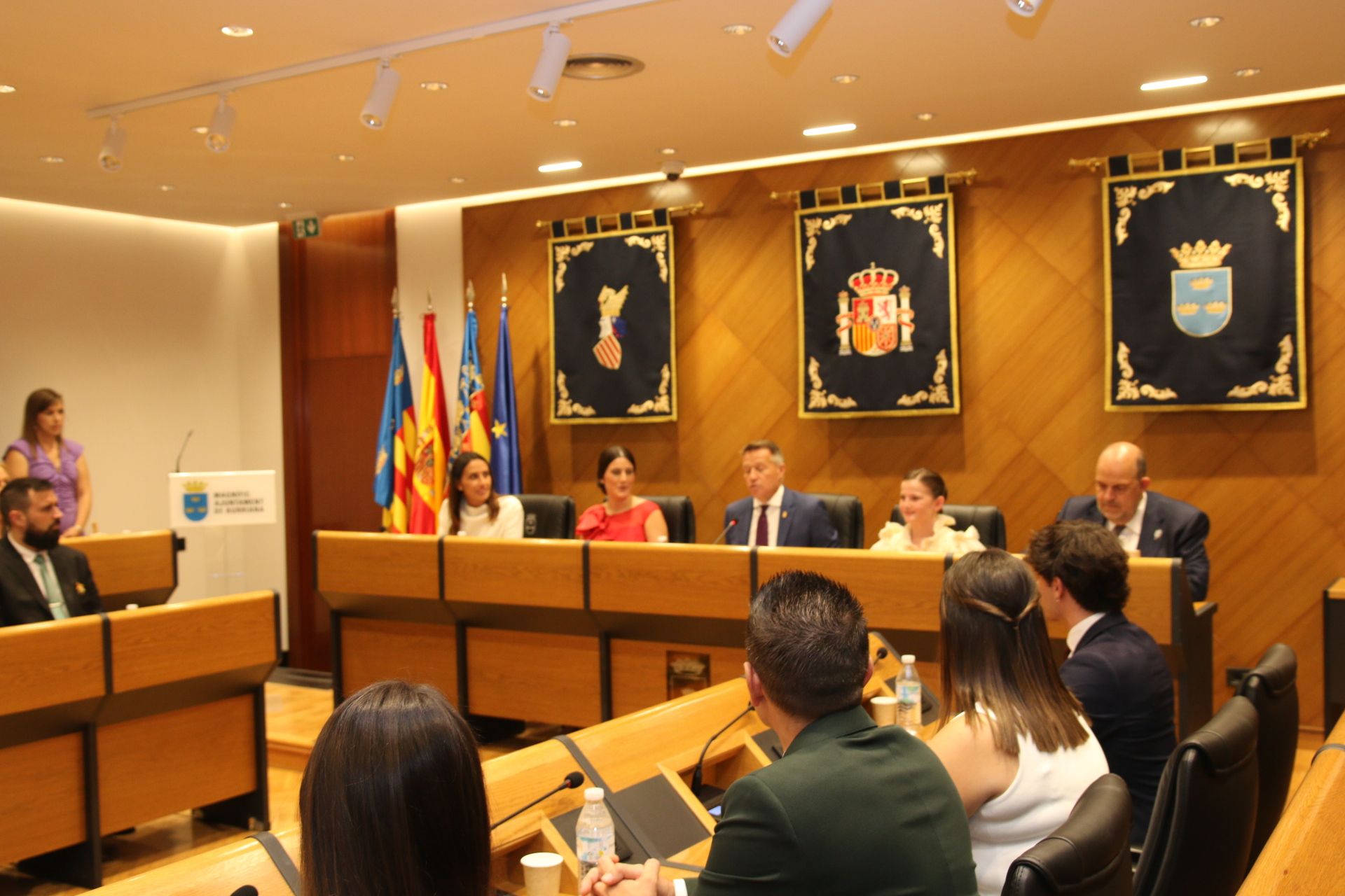 Las imágenes de la elección de las reinas falleras de Burriana