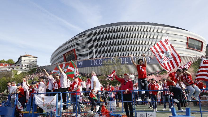 La gabarra ya no es una leyenda, es un sentimiento: el Athletic pone Bilbao a sus pies