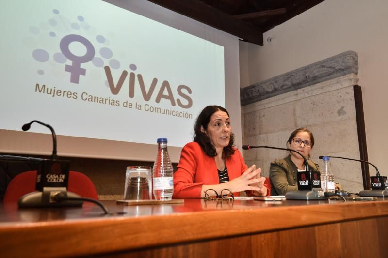 06/11/2018 LAS PALMAS DE GRAN CANARIA.  Presentación de la Asociación de Mujeres Canarias de la Comunicación 'Vivas'. FOTO: J. PÉREZ CURBELO  | 06/11/2018 | Fotógrafo: José Pérez Curbelo