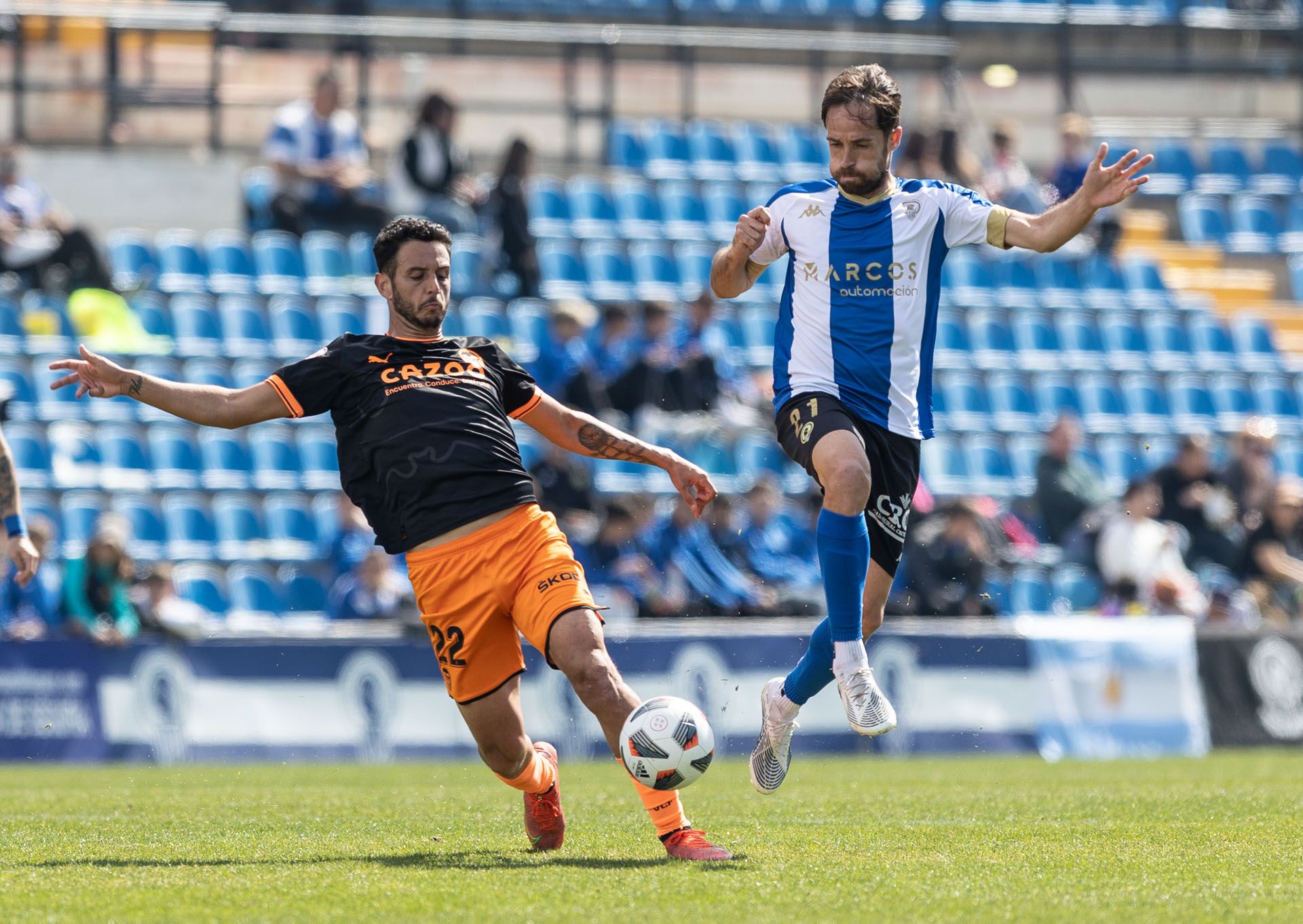 Derrota del Hércules ante el Valencia Mestalla