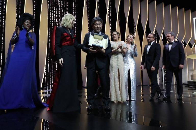 Ceremonia de clausura del Festival de Cannes