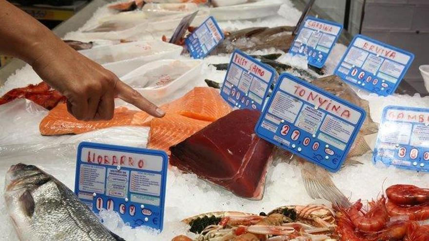 Los atunes rojos, los más populares en las pescaderías