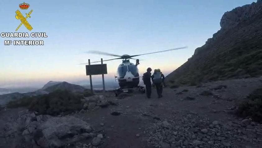 La Guardia Civil realiza cuatro rescates de montaña en cuatro días