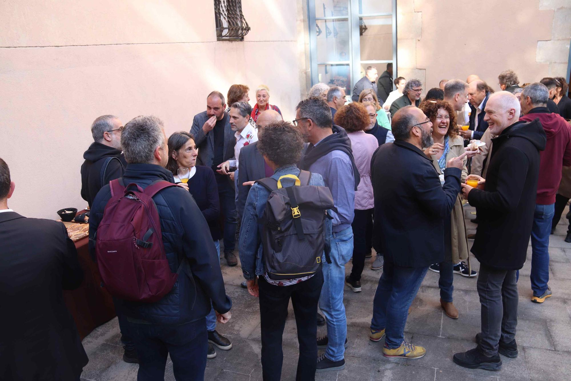 Esmorzar literari de Sant Jordi a Girona
