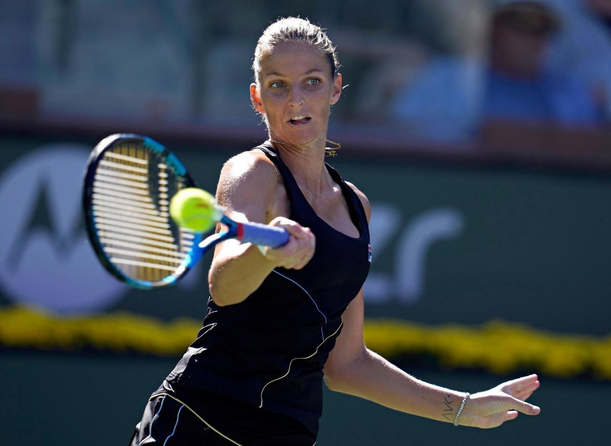 Garbiñe Muguruza va ser incapaç de superar Pliskova en un dur partit del WTA Finals