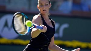 Garbiñe Muguruza va ser incapaç de superar Pliskova en un dur partit del WTA Finals