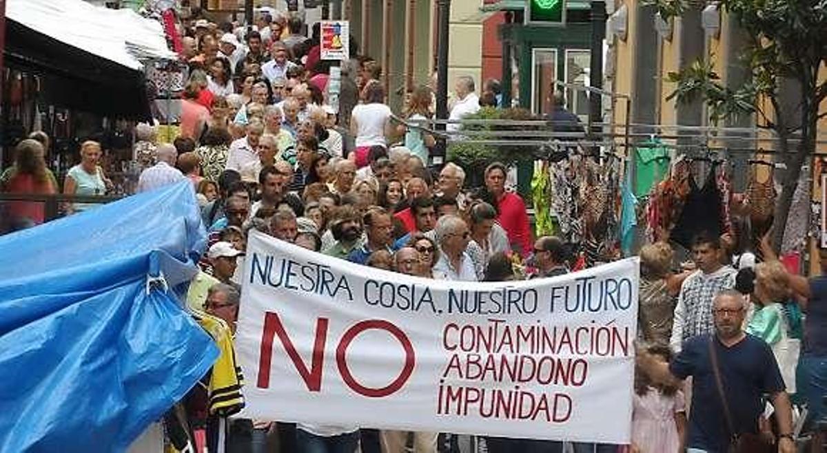 Grito de protesta en Candás