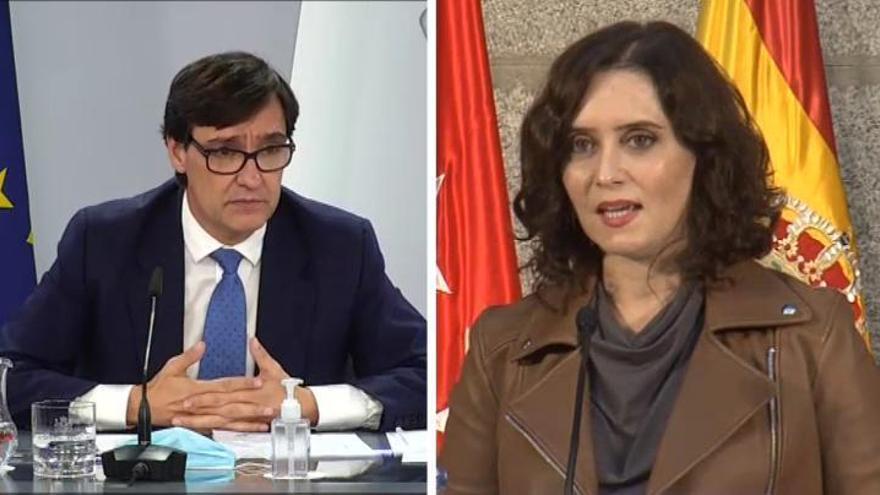 Guerra de datos entre la Comunidad de Madrid y el Gobierno