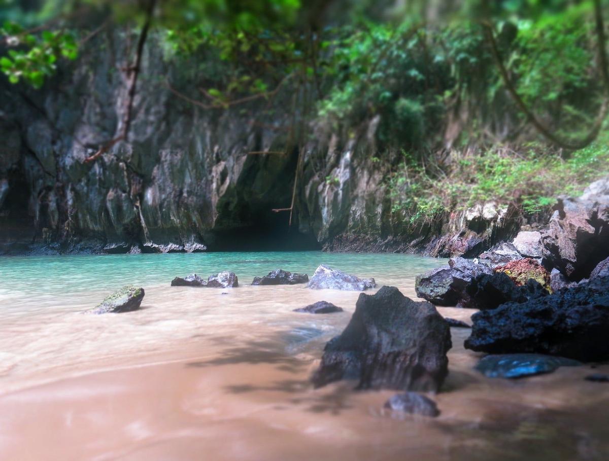 Tham Morakot (Cueva Esmeralda), en Ko Muk