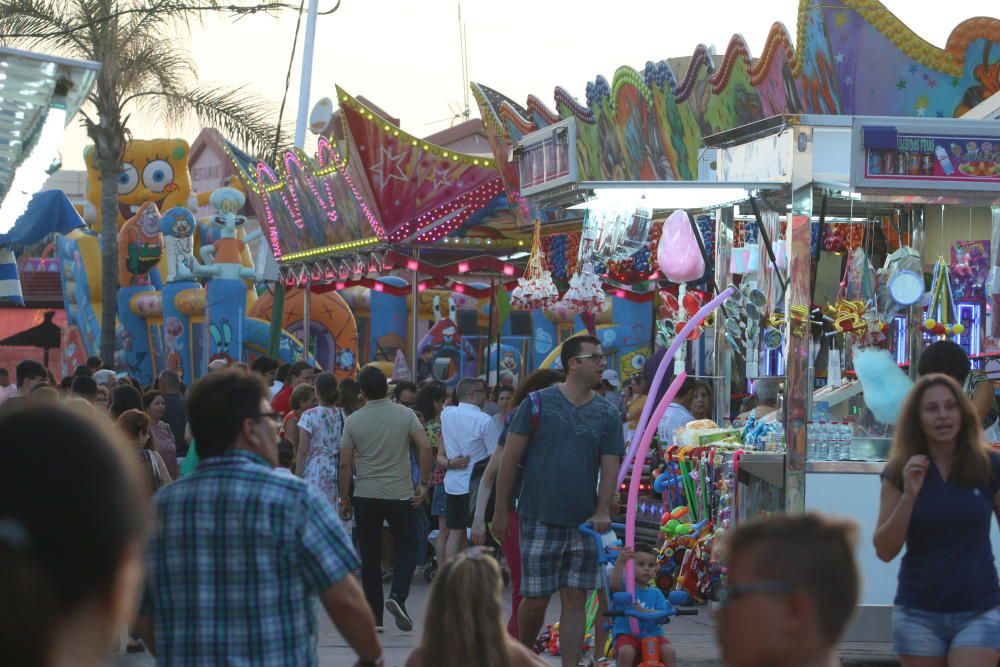 Empieza la Feria de El Palo en honor a la Virgen del Carmen