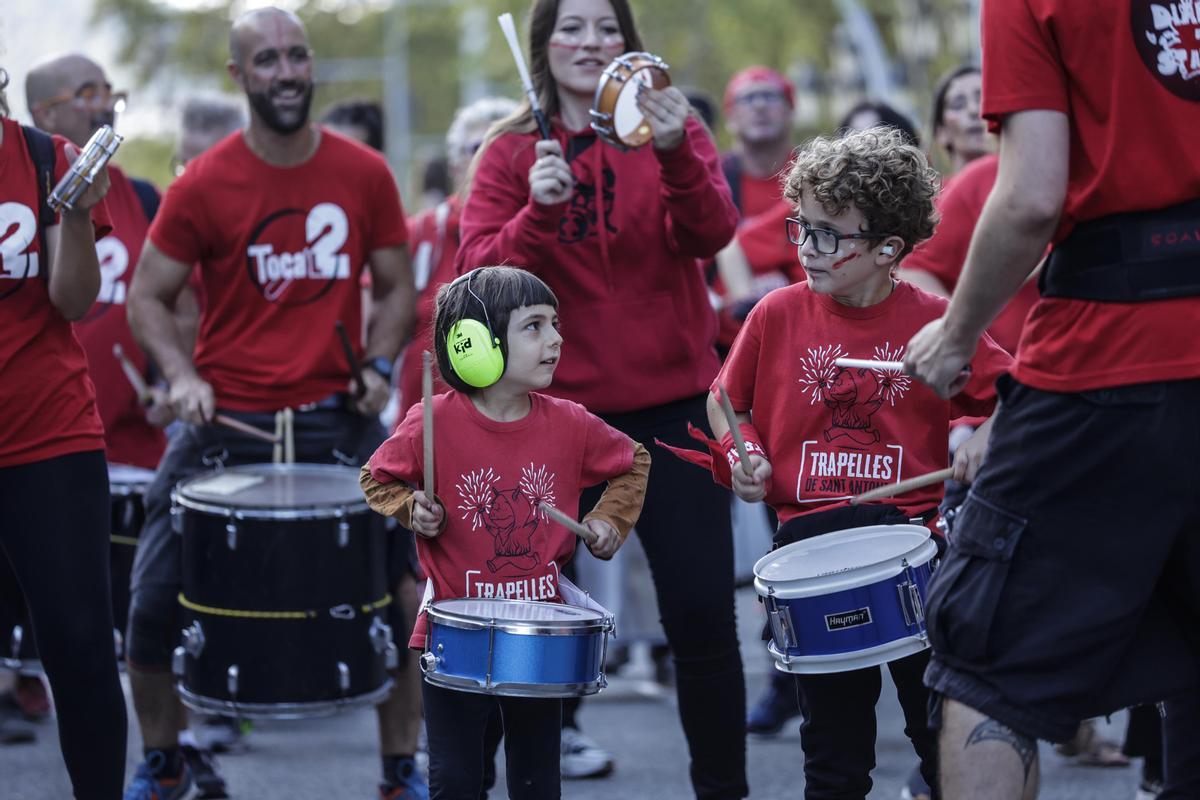 El correfoc de la Mercè, en imágenes