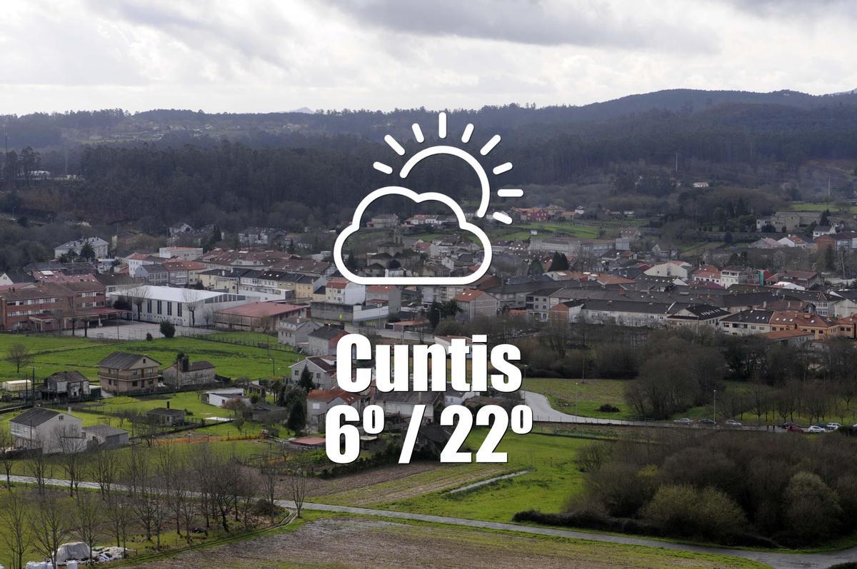El tiempo en Cuntis: previsión meteorológica para hoy, viernes 17 de abril