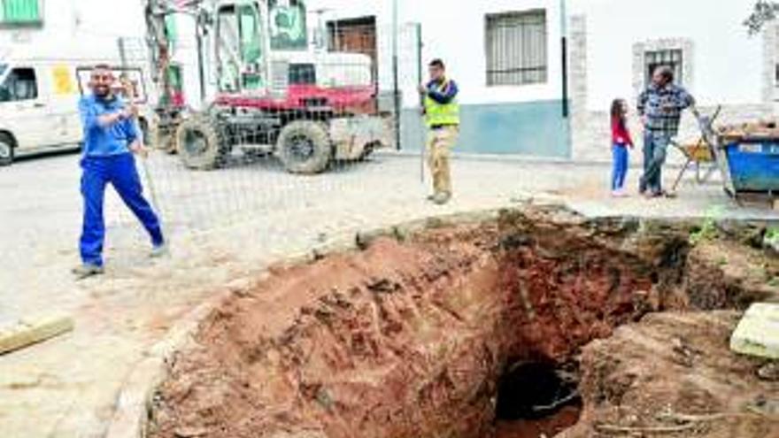 Aparecen los restos de un refugio en El Cerro