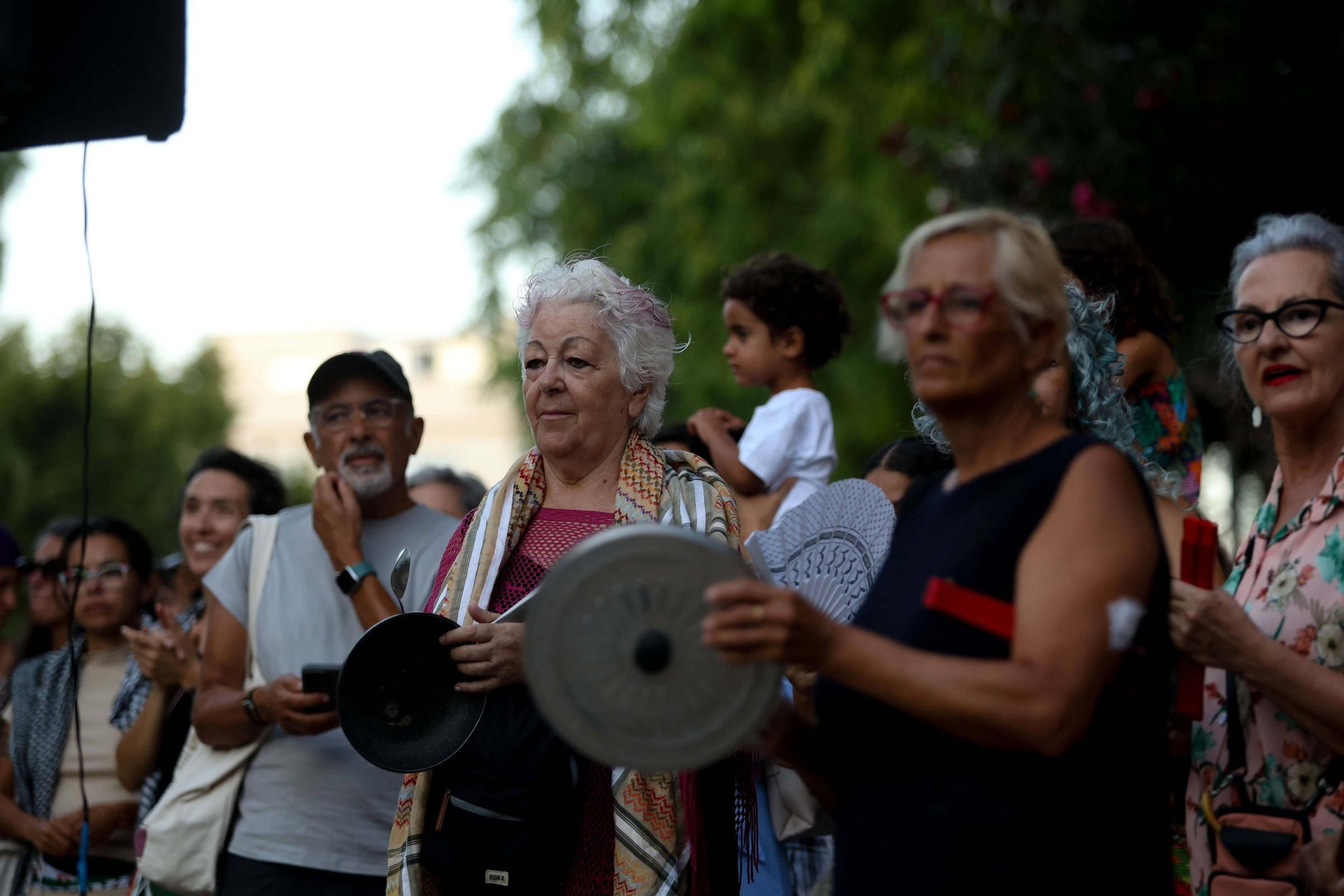 Galería: 250 personas claman en Ibiza contra el genocidio en Gaza