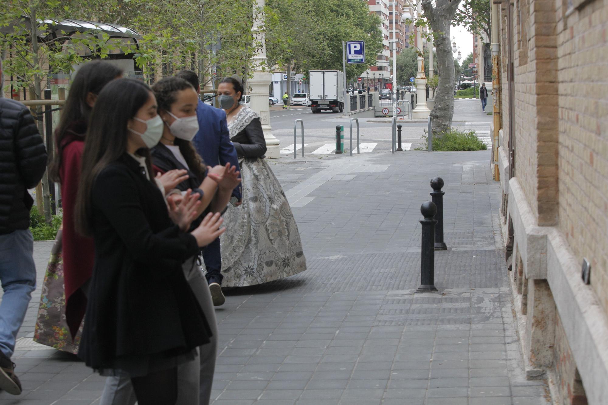 Sábado de Fallas en abril para Consuelo Llobell y la corte