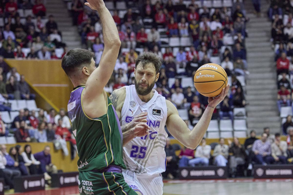 Partido de Liga de la ACB: Girona Basquet - Unicaja