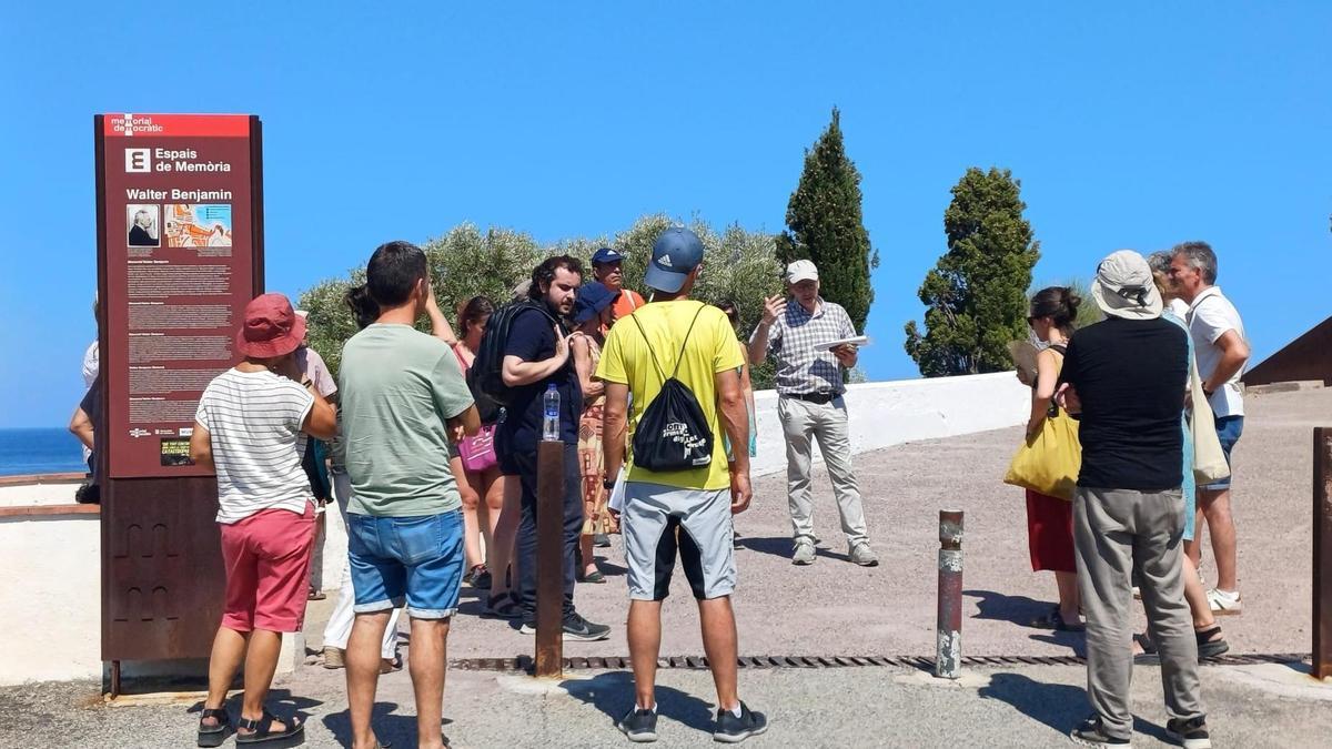Una de les visites.